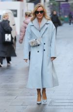 AMANDA HOILDEN Leaves Heart Radio Studios in London 11/23/2021