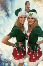 AMANDA HOLDEN and ASHLEY ROBERTS - Christmas Photoshoot, November 2021