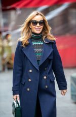 AMANDA HOLDEN Arrives at Global Radio Studio in London 11/29/2021