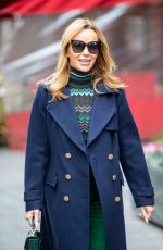 AMANDA HOLDEN Arrives at Global Radio Studio in London 11/29/2021