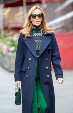 AMANDA HOLDEN Arrives at Global Radio Studio in London 11/29/2021