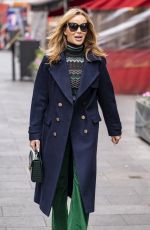 AMANDA HOLDEN Arrives at Global Radio Studio in London 11/29/2021