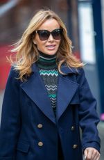 AMANDA HOLDEN Arrives at Global Radio Studio in London 11/29/2021