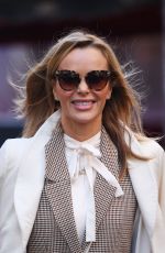 AMANDA HOLDEN Arrives at Global Radio Studios in London 11/22/2021