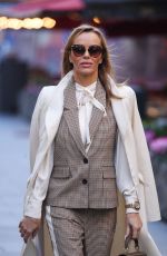 AMANDA HOLDEN Arrives at Global Radio Studios in London 11/22/2021