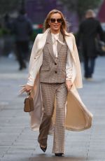 AMANDA HOLDEN Arrives at Global Radio Studios in London 11/22/2021