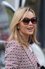 AMANDA HOLDEN Arrives at Heart Radio in London 11/12/2021
