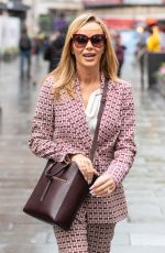 AMANDA HOLDEN Arrives at Heart Radio in London 11/12/2021