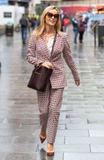 AMANDA HOLDEN Arrives at Heart Radio in London 11/12/2021