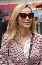 AMANDA HOLDEN Arrives at Heart Radio in London 11/12/2021