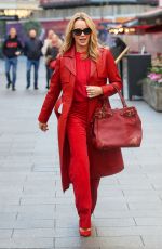 AMANDA HOLDEN at Global Radio Studios in London 11/16/2021