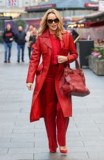 AMANDA HOLDEN at Global Radio Studios in London 11/16/2021