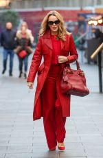 AMANDA HOLDEN at Global Radio Studios in London 11/16/2021