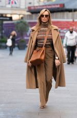 AMANDA HOLDEN at Heart Radio in London 11/11/2021