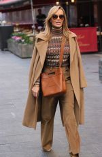 AMANDA HOLDEN at Heart Radio in London 11/11/2021