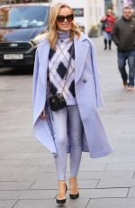 AMANDA HOLDEN at Heart Radio in London 11/17/2021