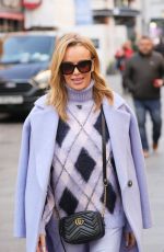 AMANDA HOLDEN at Heart Radio in London 11/17/2021
