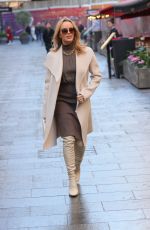 AMANDA HOLDEN at Heart Radio in London 11/18/2021