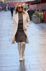 AMANDA HOLDEN at Heart Radio in London 11/18/2021