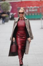 AMANDA HOLDEN at Heart Radio in London 11/19/2021