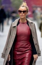 AMANDA HOLDEN at Heart Radio in London 11/19/2021
