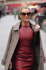 AMANDA HOLDEN at Heart Radio in London 11/19/2021