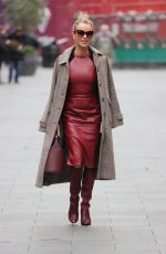 AMANDA HOLDEN at Heart Radio in London 11/19/2021