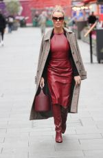AMANDA HOLDEN at Heart Radio in London 11/19/2021