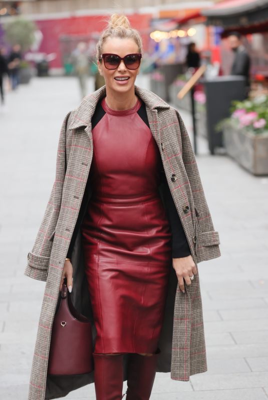 AMANDA HOLDEN at Heart Radio in London 11/19/2021