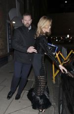 AMANDA HOLDEN Leaves Cinderella Gala Performance to Support The Malala Fund in London 11/22/2021