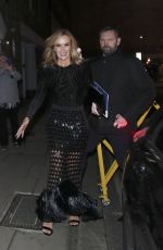AMANDA HOLDEN Leaves Cinderella Gala Performance to Support The Malala Fund in London 11/22/2021