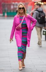AMANDA HOLDEN Leaves Heart FM Radio in London 11/04/2021