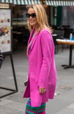 AMANDA HOLDEN Leaves Heart FM Radio in London 11/04/2021