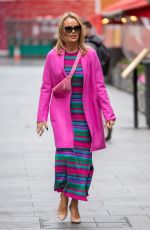 AMANDA HOLDEN Leaves Heart FM Radio in London 11/04/2021