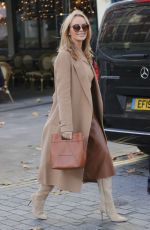 AMANDA HOLDEN Leaves Heart Radio in London 11/25/2021