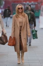 AMANDA HOLDEN Leaves Heart Radio in London 11/25/2021