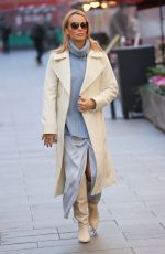 AMANDA HOLDENA Arrives at Heart Radio in London 111/02/2021