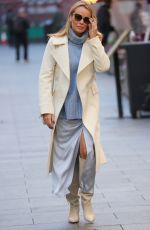 AMANDA HOLDENA Arrives at Heart Radio in London 111/02/2021