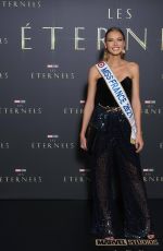 AMANDINE PETIT at The Eternals Premiere in Paris 11/02/2021