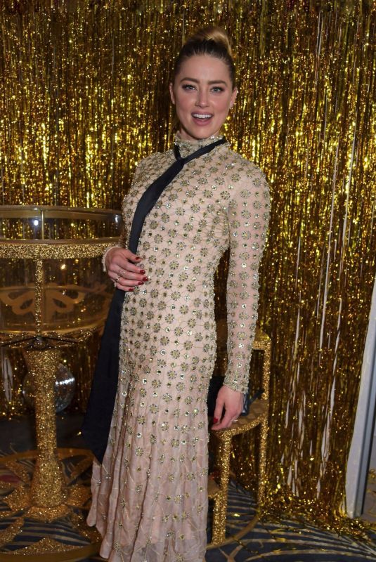 AMBER HEARD at Annie’s Archives Launch in London 11/16/2021