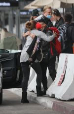 AMY ADAMS Arrives at Airport in Los Angeles 11/02/2021