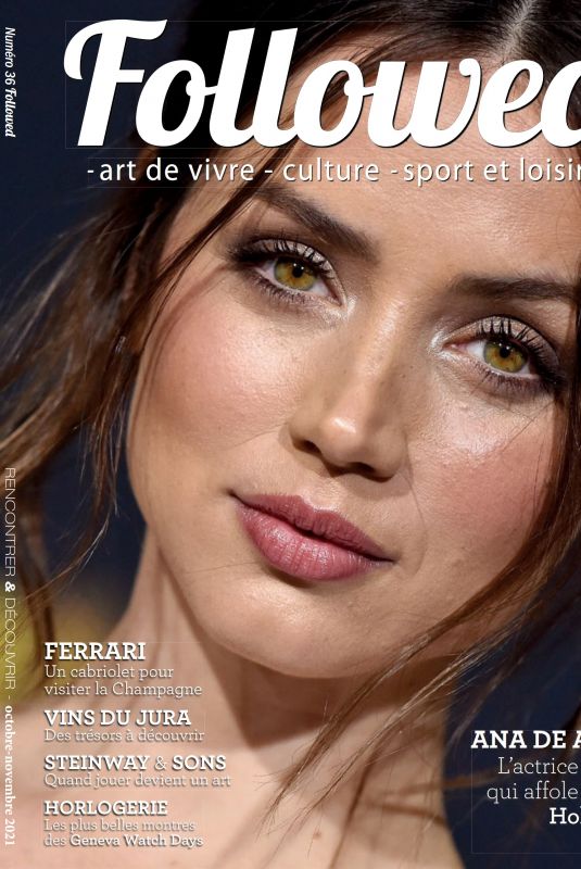 ANA DE ARMAS in Followed Magazine, September 2021