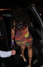 ANGELA SIMMONS at Catch LA in West Hollywood 11/17/2021
