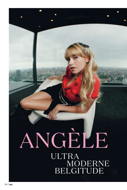 ANGELE for Gael Magazine, Belgium December 2021