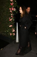 ANGELINA JOLIE Arrives at a Guerlain Event in Los Angeles 11/17/2021