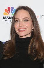 ANGELINA JOLIE at Paper & Glue / a Jr Project LA Premiere Screening at Museum of Tolerance in Los Angeles 11/18/2021