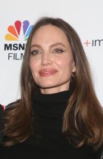 ANGELINA JOLIE at Paper & Glue / a Jr Project LA Premiere Screening at Museum of Tolerance in Los Angeles 11/18/2021