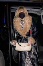 ANNA WINTOUR Arrives at Knicks vs Lakers Game in New York 11/23/2021