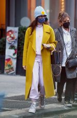 ANNE HATHAWAY Out and About in New York 11/17/2021