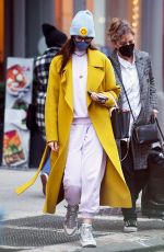 ANNE HATHAWAY Out and About in New York 11/17/2021